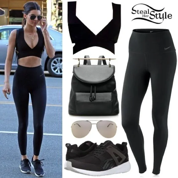 Nike, Pants & Jumpsuits, Nike Sculpt Black High Waist Hyper Training  Tights Sport Yoga Leggings